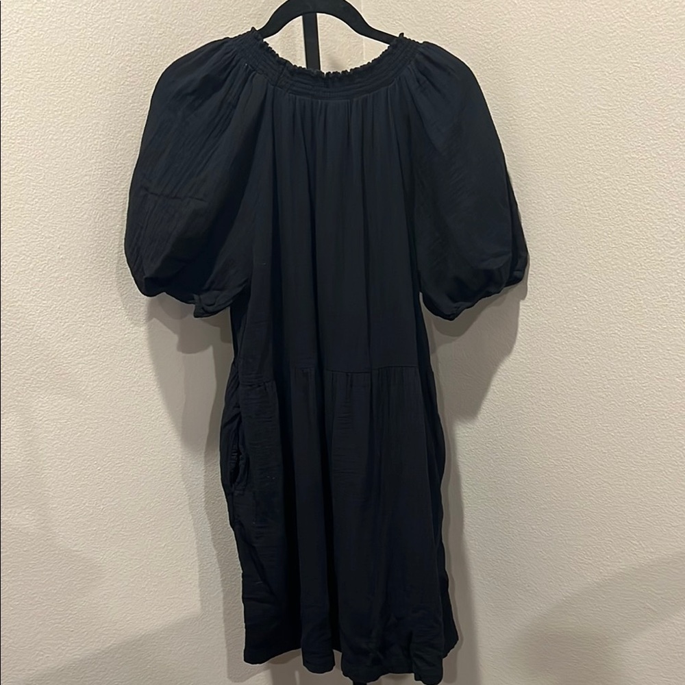 Universal Thread Black Raglan Sleeve Mini Dress - Picture 3 of 3